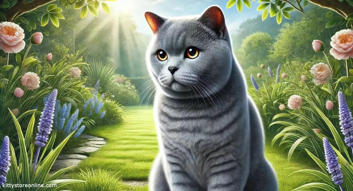 Cat breed Chartreux