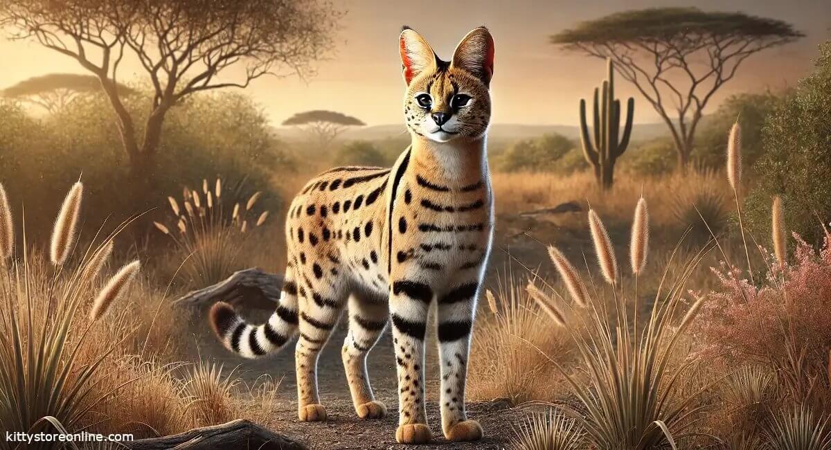 Cat breed Serval