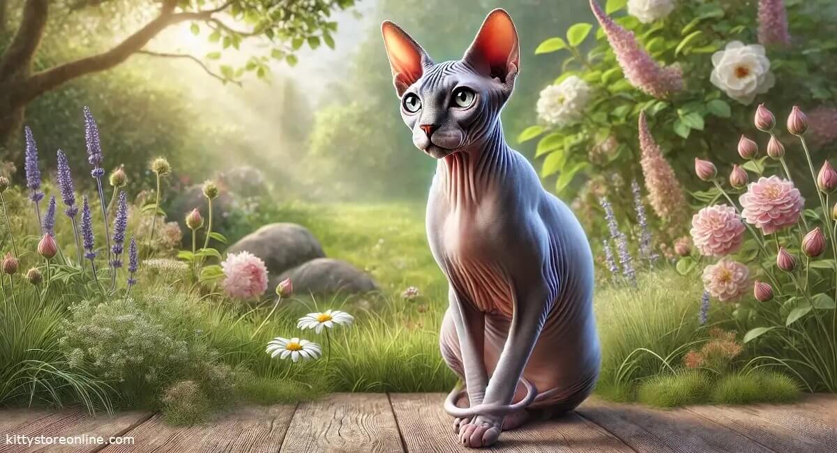 Cat breed Sphynx