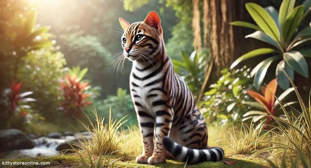 Cat breed Toyger