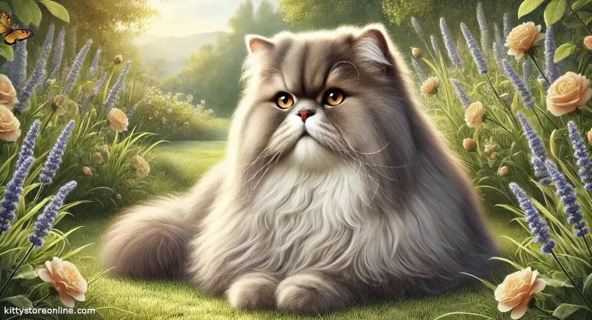 Cat breed persian cat