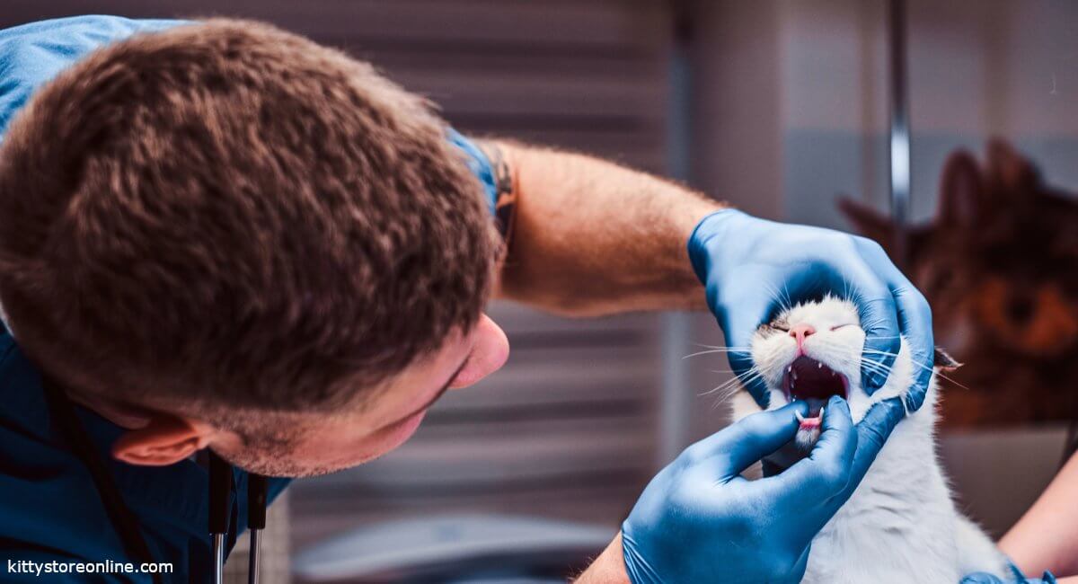 Treating gingivitis in cats